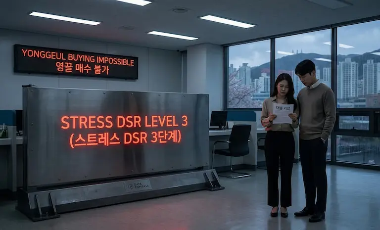 스트레스 DSR 3단계 시행과 주택 담보 대출 거절